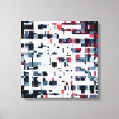 Digitale blokken canvas afdruk (Voorkant)