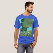 DIGITALE BOOM EN MARGRIETEN KUNST T-SHIRT (Voorkant volledig)