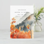 digitale bosberg save the date (Staand voorkant)