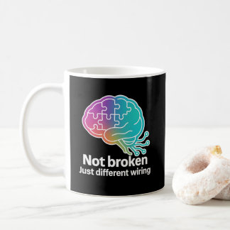 Digitale Brain Tech Design Koffiemok