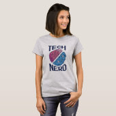 Digitale brein-technologie t-shirt (Voorkant volledig)