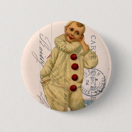 digitale Briefkaart Ronde Button 5,7 Cm (Voorkant)