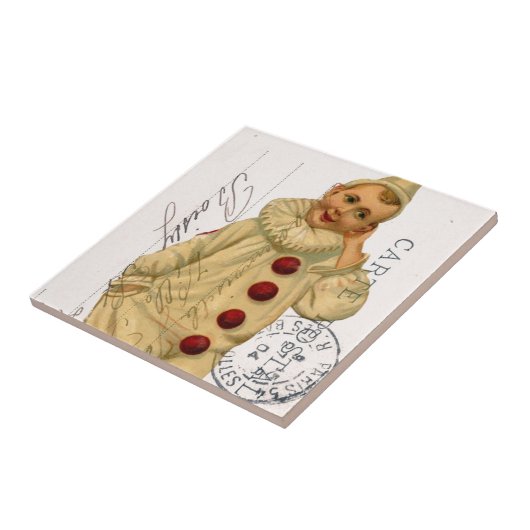 digitale Briefkaart Tegeltje (Zijkant)