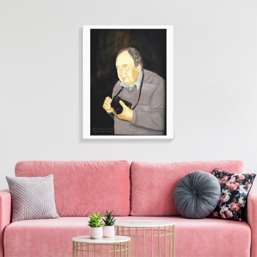 Digitale camera canvas afdruk (Insitu (Woonkamer))