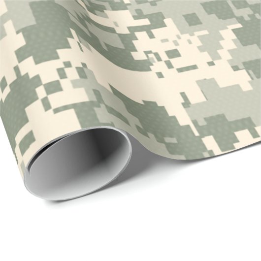 "DIGITALE CAMO" CADEAUPAPIER (Rol Hoek)