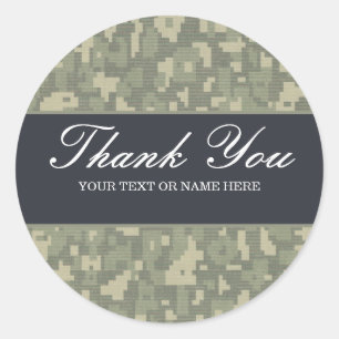 digitale camo camouflage militaire legerjacht ronde sticker