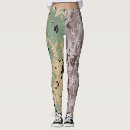 Digitale Camo – Dubbele Camo Leggings