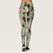 Digitale Camo – Groot camo patroon Leggings (Achterkant)