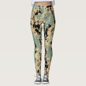 Digitale Camo – Groot camo patroon Leggings (Voorkant)