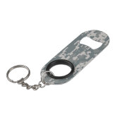 Digitale camo mini flessenopener (Voorkant Gekanteld)