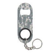 Digitale camo mini flessenopener (Achterkant)