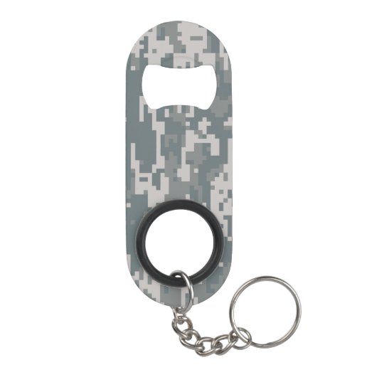 Digitale camo mini flessenopener (Achterkant)