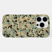 Digitale Camo – Tan-Green SM camouflagepatroon Case-Mate iPhone Case (Achterkant (horizontaal))