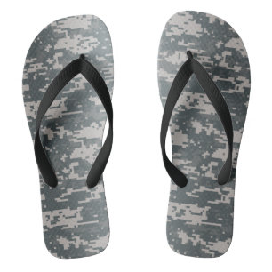 Digitale camo teenslippers
