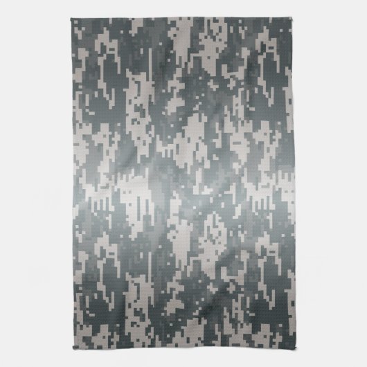 Digitale camo theedoek (Verticaal)