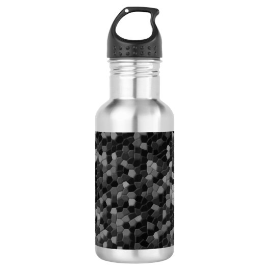 Digitale camo voor geborsteld metaal waterfles (Voorkant)