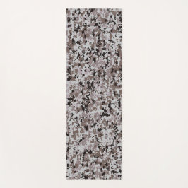 Digitale Camo - Zwart-Grijs SM camo patroon Yogamat