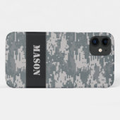 Digitale camouflage Case-Mate iPhone case (Achterkant (horizontaal))
