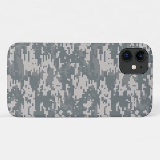 Digitale camouflage Case-Mate iPhone case (Achterkant (horizontaal))