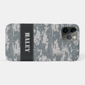 Digitale camouflage Case-Mate iPhone case (Achterkant (horizontaal))