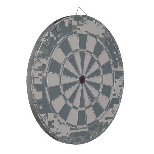 Digitale camouflage dartbord (Voorkant Links)