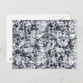 Digitale Camouflage-decoratie in stedelijke stijl Briefkaart (Voorkant / Achterkant)