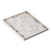 Digitale camouflage in woestijnstijl notitieblok (Schuin)