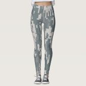 Digitale Camouflage Leggings (Voorkant)