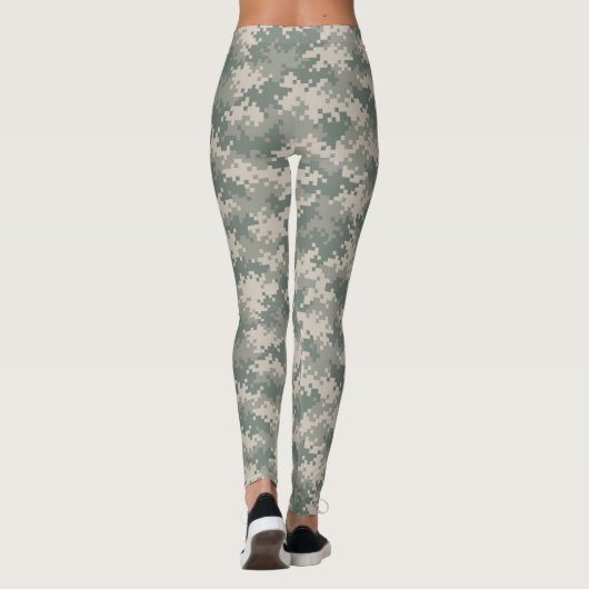 Digitale camouflage-Leggings Leggings (Achterkant)