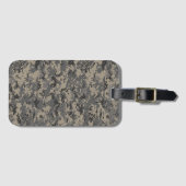 Digitale camouflage militaire leger pixel camo pri bagagelabel (Voorkant (horizontaal))