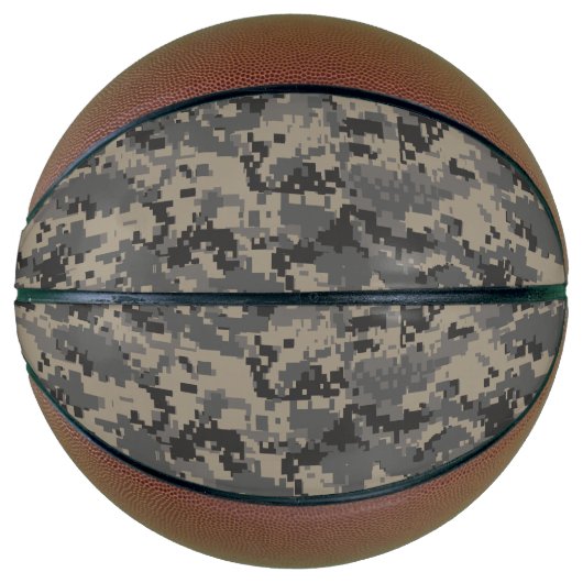 Digitale camouflage militaire leger pixel camo pri basketbal (Voorkant)