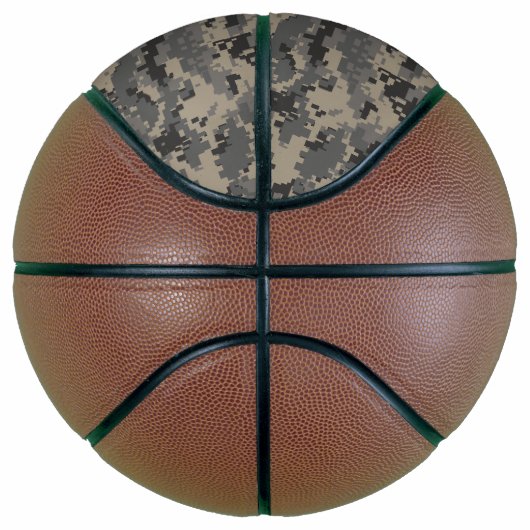Digitale camouflage militaire leger pixel camo pri basketbal (Rechts)
