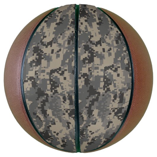 Digitale camouflage militaire leger pixel camo pri basketbal (Verticaal)