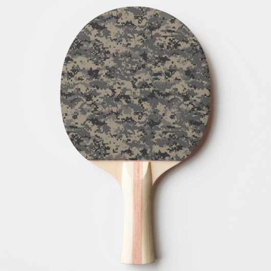 Digitale camouflage militaire leger pixel camo pri tafeltennisbatje (Voorkant)