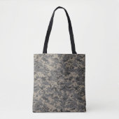 Digitale camouflage militaire leger pixel camo pri tote bag (Voorkant)