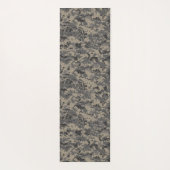 Digitale camouflage militaire leger pixel camo pri yogamat (Achterkant)