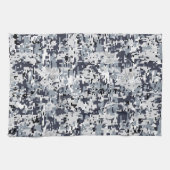 Digitale Camouflage voor stedelijke stijl Theedoek (Horizontaal)