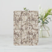 Digitale camouflage voor woestijn Beige Style (Staand voorkant)