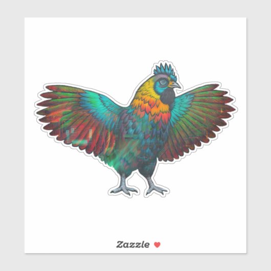 Digitale Chick Sticker (Vel)
