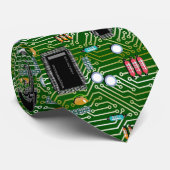 Digitale cichorei stropdas (Opgerold)