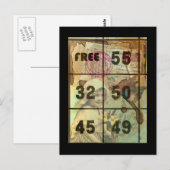  digitale collage briefkaart (Voorkant / Achterkant)