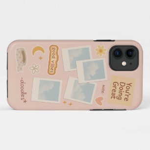 Digitale Collage Esthetische Telefoonhoes Case-Mate iPhone Case