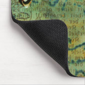 Digitale Collage Swan Muismat (Hoek)