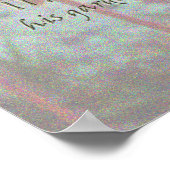 Digitale collage "Tuin of Life" Poster (Hoek)