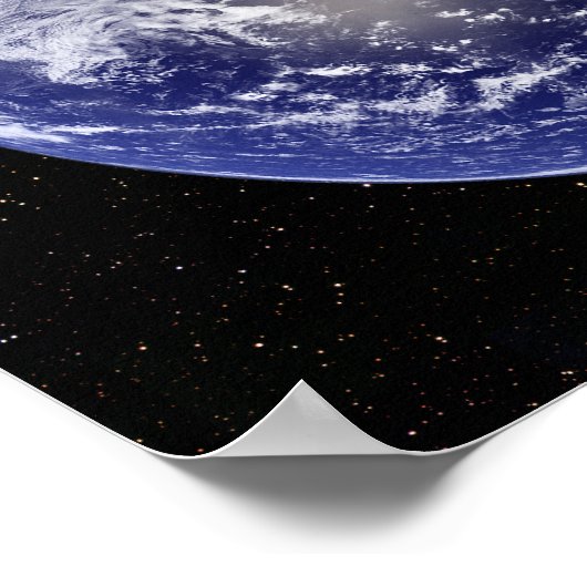 Digitale composiet van comet naar Ea Poster (Hoek)