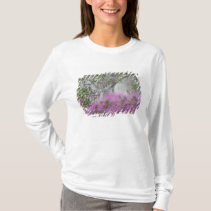 Digitale compositie van Azalea's en magnoliaboom T-shirt