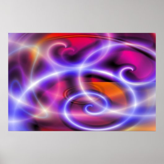 Digitale Computer Art Posters - Abstracte Prints (Voorkant)