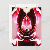 Digitale Computer Moderne Abstracte Kunst Briefkaart (Voorkant / Achterkant)