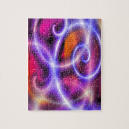 Digitale computerkunst - Abstract modern creatief Legpuzzel (Verticaal)