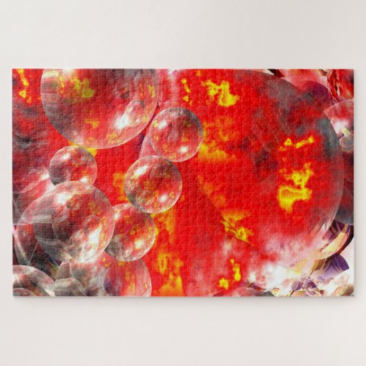 Digitale computerkunst Abstract modern Creatief Legpuzzel (Horizontaal)